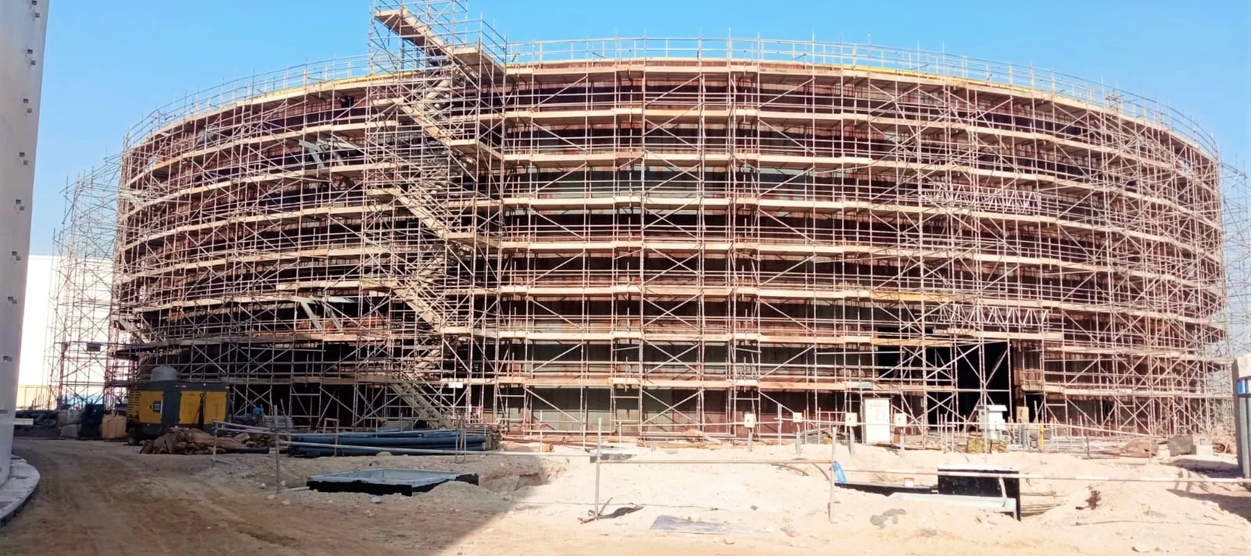 Scaffolding Banner